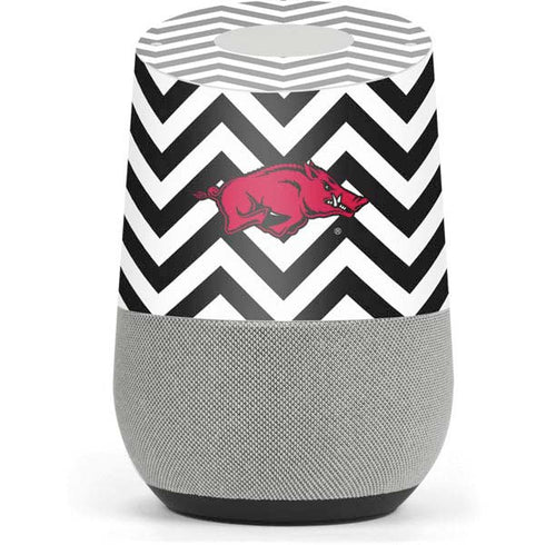 University of Arkansas-Fayetteville Chevron Print Google Home Skin
